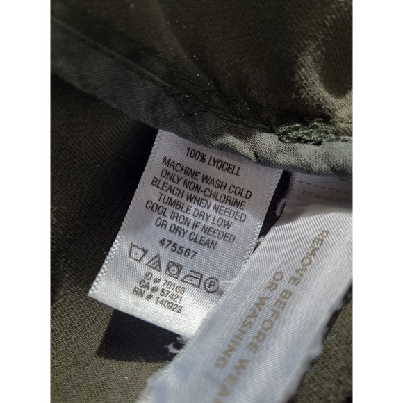 Loft Olive green utility jacket Women's SZ M gorpcore street casual boho grunge - Picture 12 of 12